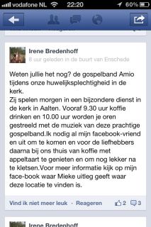 Foto Facebook Irene