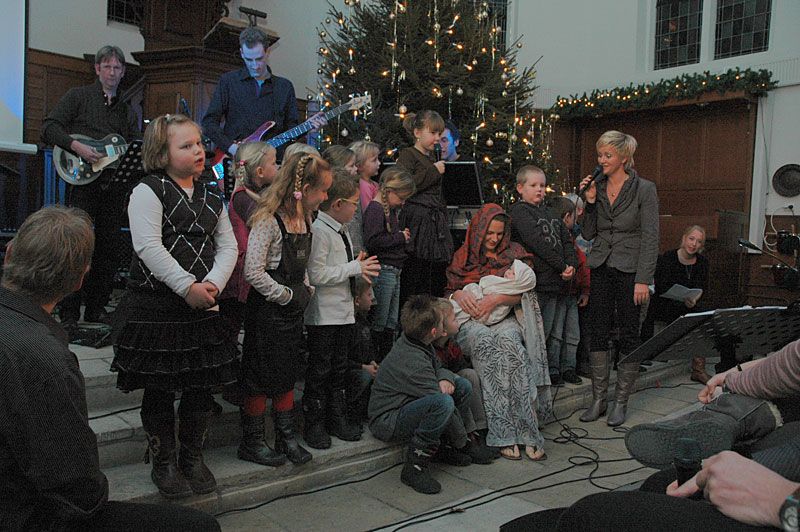 foto kerstdienst